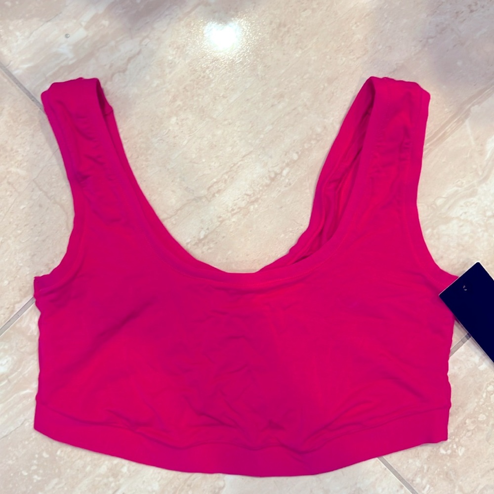 NEW w/tags DKNY Modal Wireless Bralette -  Cashmere super soft DK7388 sizeM Pink